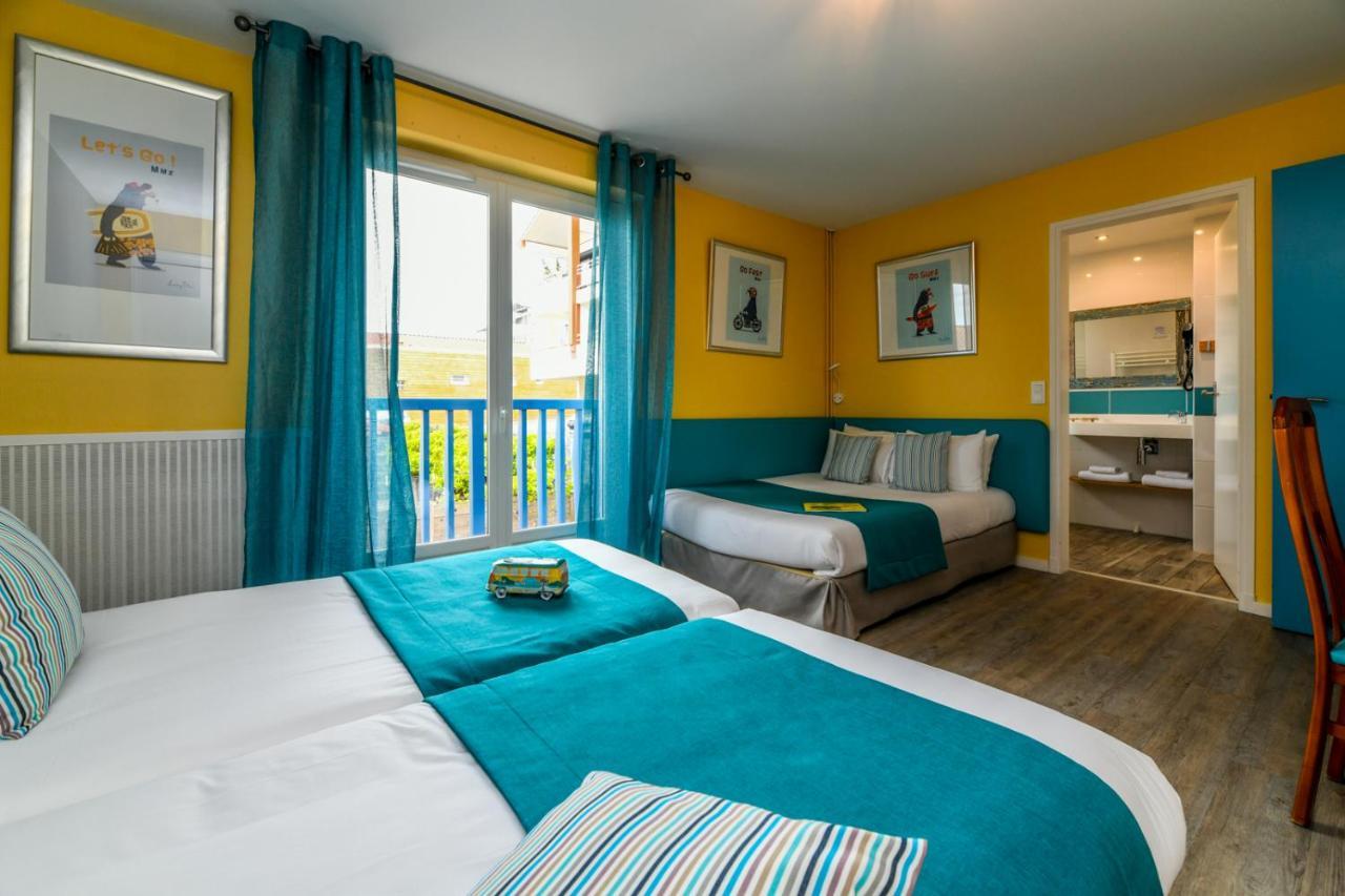 Logis Hotel De France Mimizan Plage Exterior foto